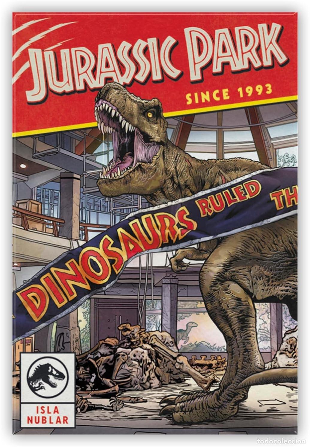 Figuras de goma y PVC: Iman Estandar Comic Jurassic Park