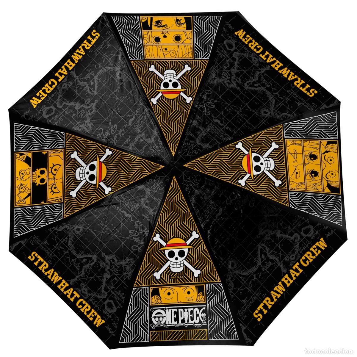 Gummi- und PVC-Figuren: Paraguas Tripulacion del Sombrero de Paja - One Piece