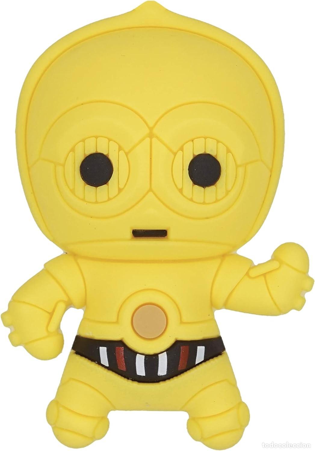 Figuras de Borracha e PVC: Iman 3D C3po - Star Wars