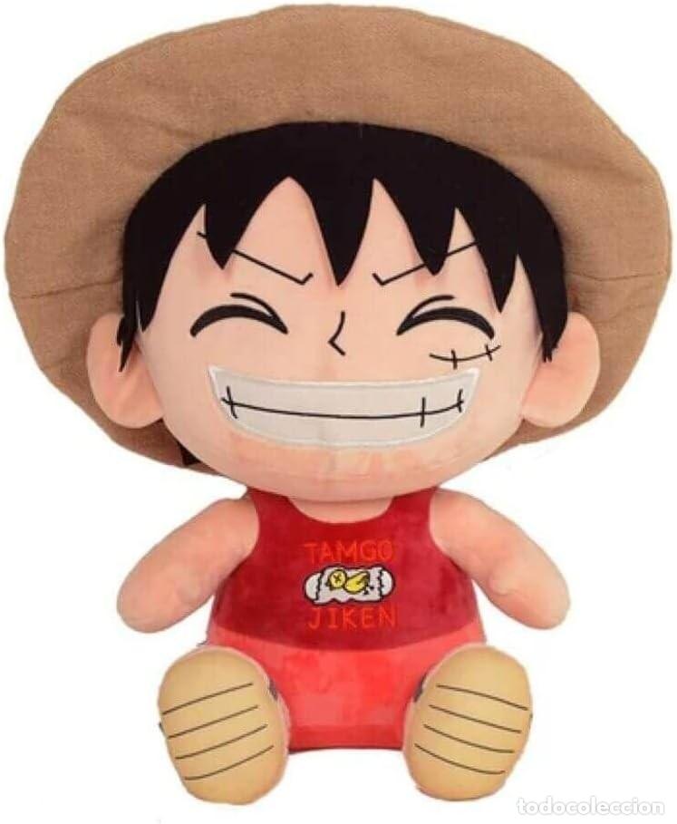 Rubber and PVC Figures: Peluche Monkey D. Luffy Tamago Jiken - One Piece