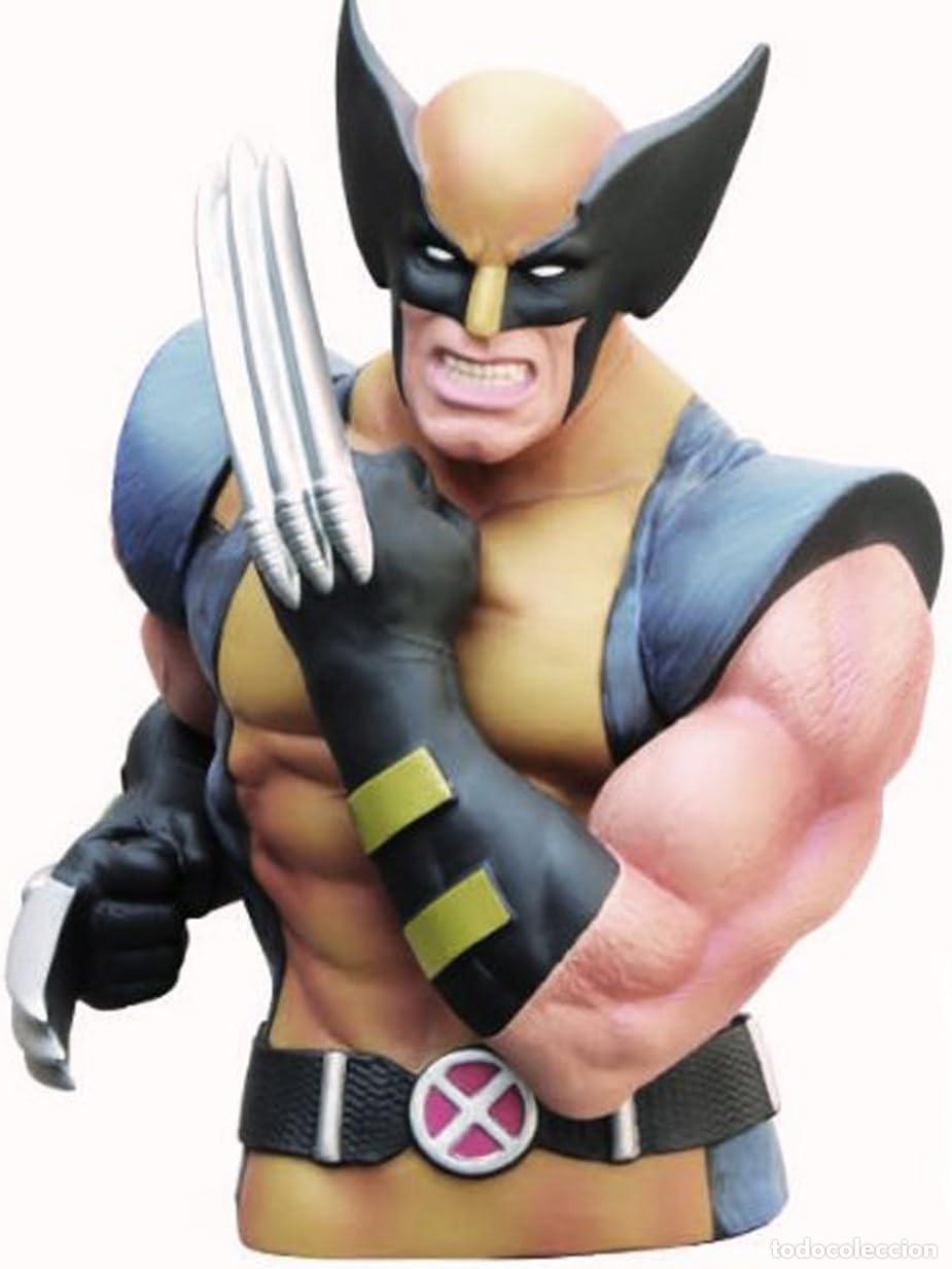 Figuras de goma y PVC: Hucha Busto Lobezno Enmascarado - Marvel