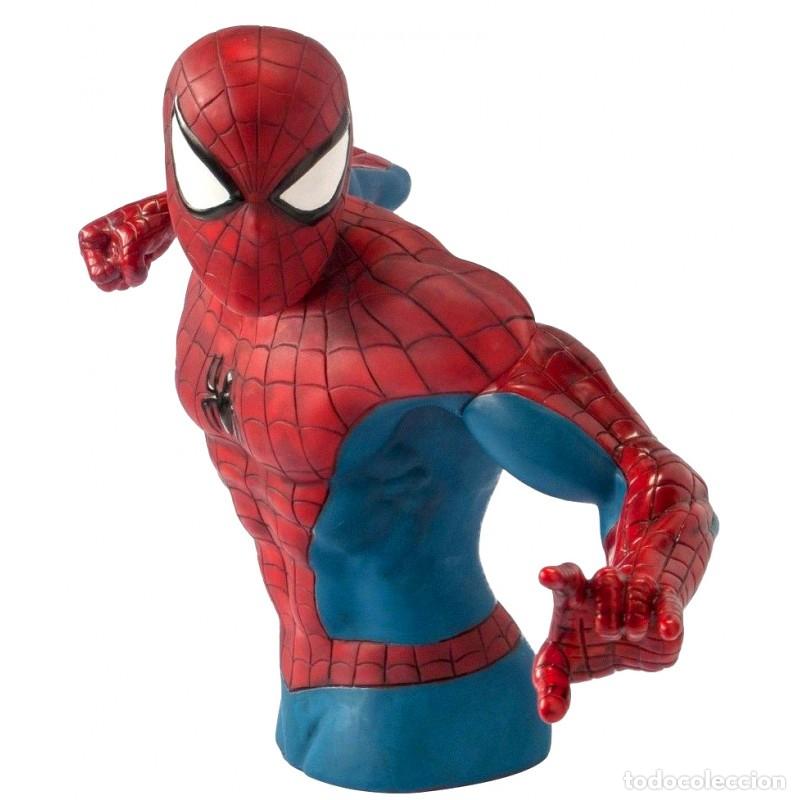 Figurines en Caoutchouc et PVC: Hucha Busto Spider Man - Marvel