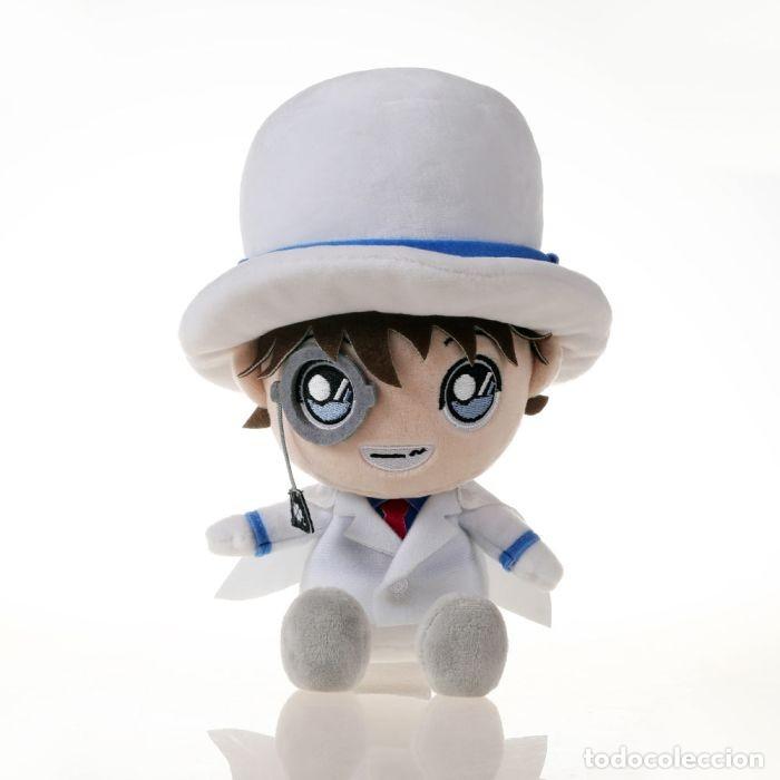 Gummi- und PVC-Figuren: Peluche Kaito Kid Detective Conan 20 cm sentado