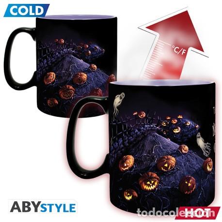Figuras de goma y PVC: Taza Termica - Pesadilla Antes de Navidad Jack & Moon (460 ml)