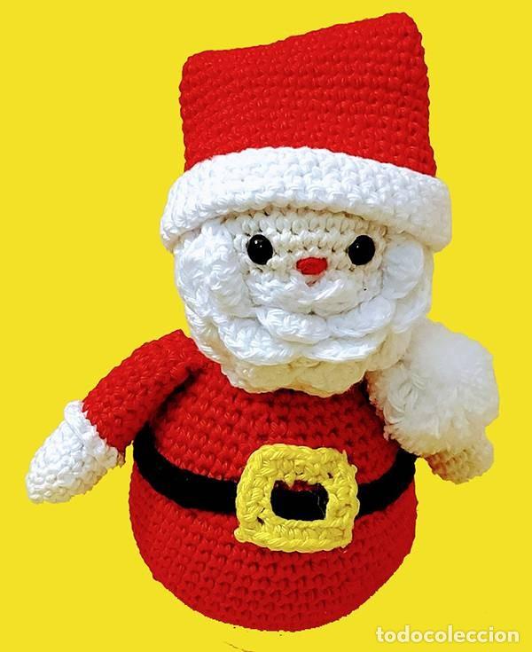 Figuras de goma y PVC: Papa Noel (Amigurumis) Especial Navidad