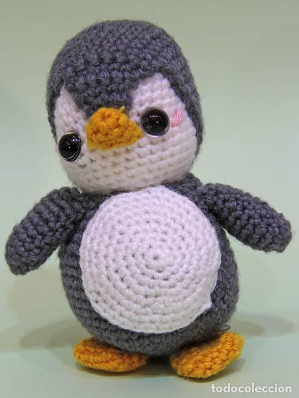 Rubber and PVC Figures: Ping&uuml;ino Gris (Amigurumis)