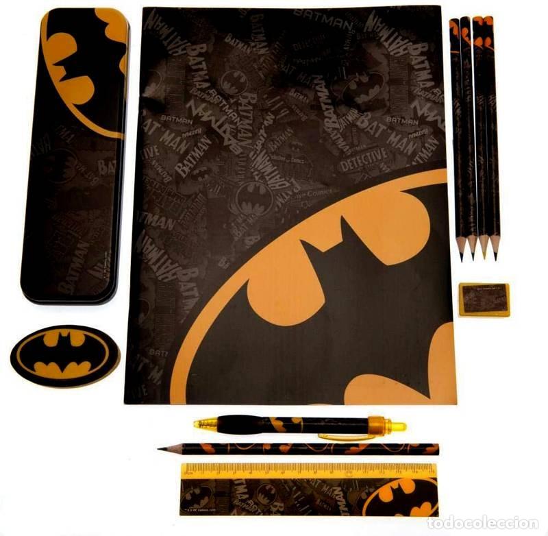 Rubber and PVC Figures: Set Batman Logo