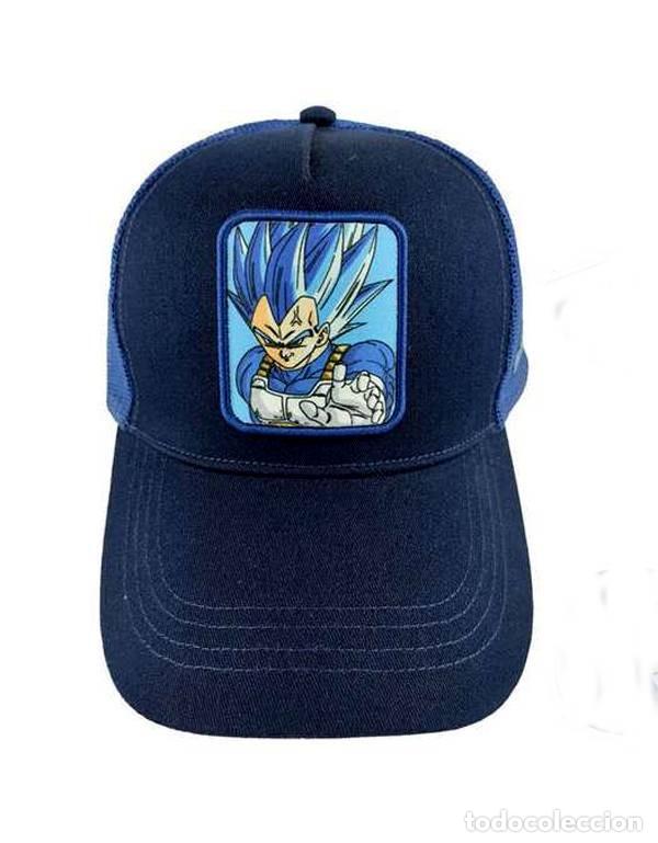 Figuras de goma y PVC: Gorra Azul Marino Vegeta Adulto - Dragon Ball Super