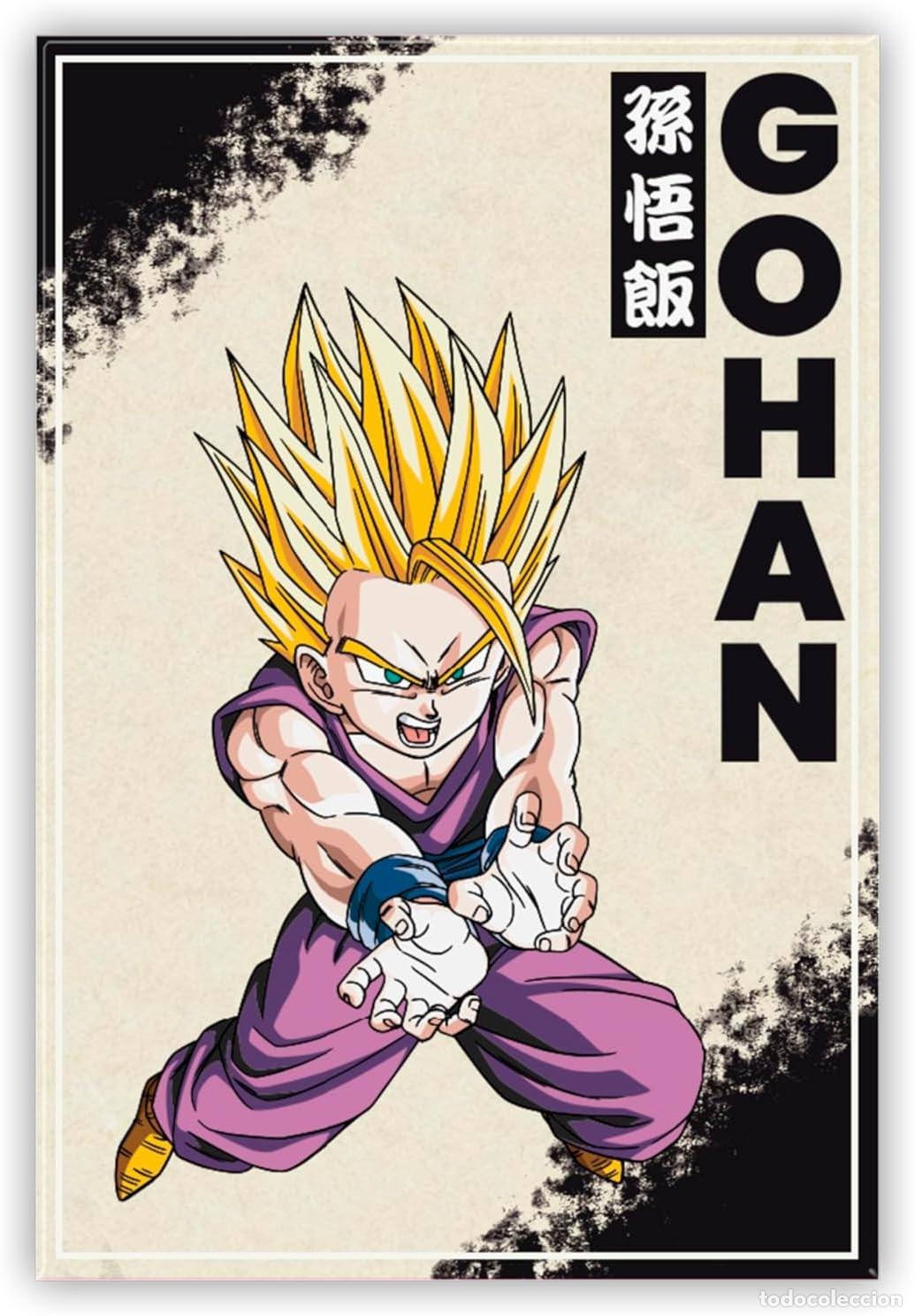 Figuras de goma y PVC: Iman Estandar Gohan - Dragon Ball Z