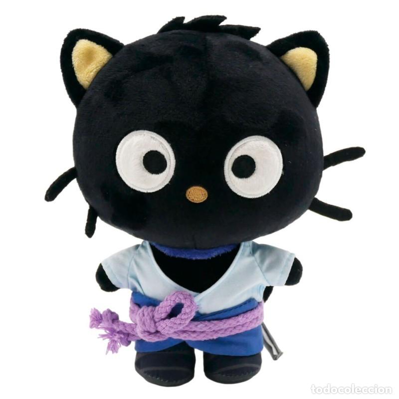 Figuras de goma y PVC: Peluche Chocolat Sasuke - Naruto Shippuden x Hello Kitty y sus amigos
