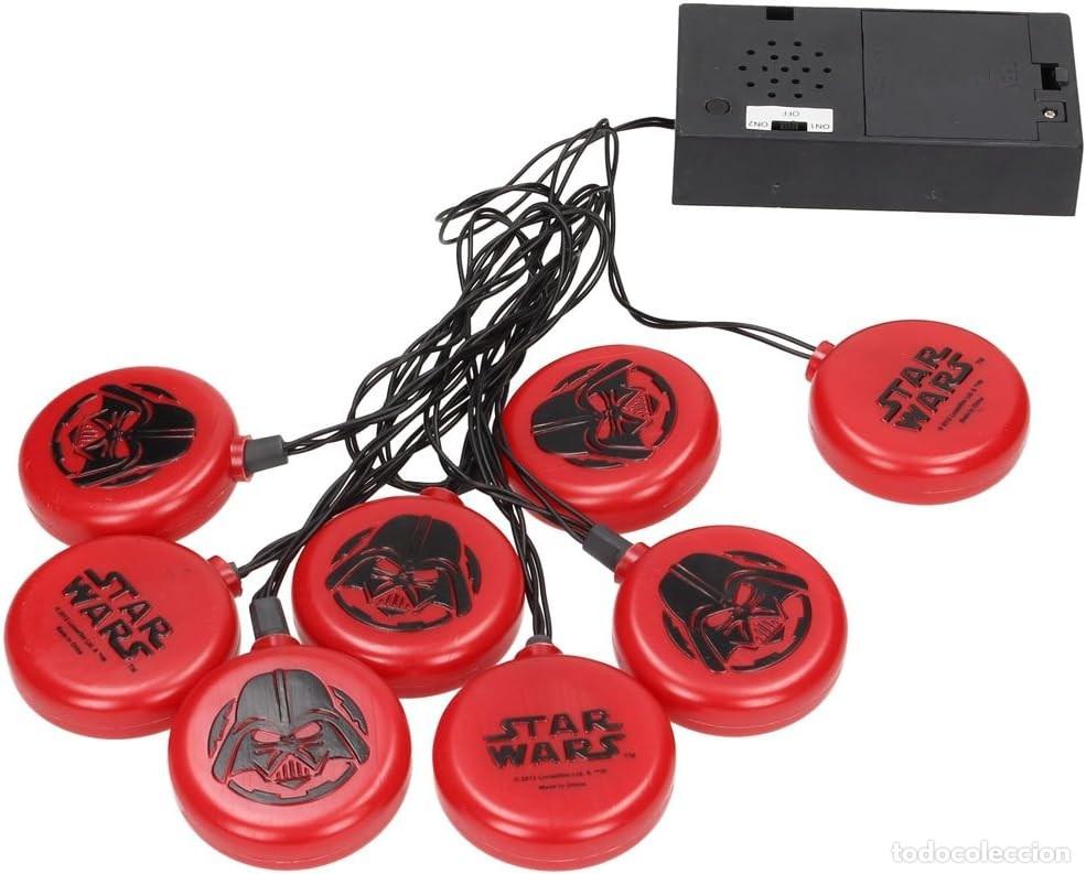 Gummi- und PVC-Figuren: Set Luces de Navidad Darth Vader - Star wars