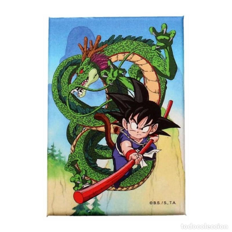 Figuras de goma y PVC: Iman Estandar Shenron y Goku - Dragon Ball