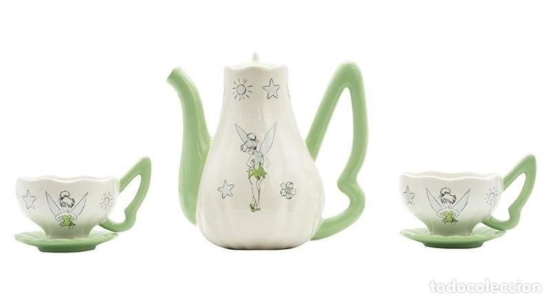 Rubber and PVC Figures: Tetera con Tazas Campanilla - Disney