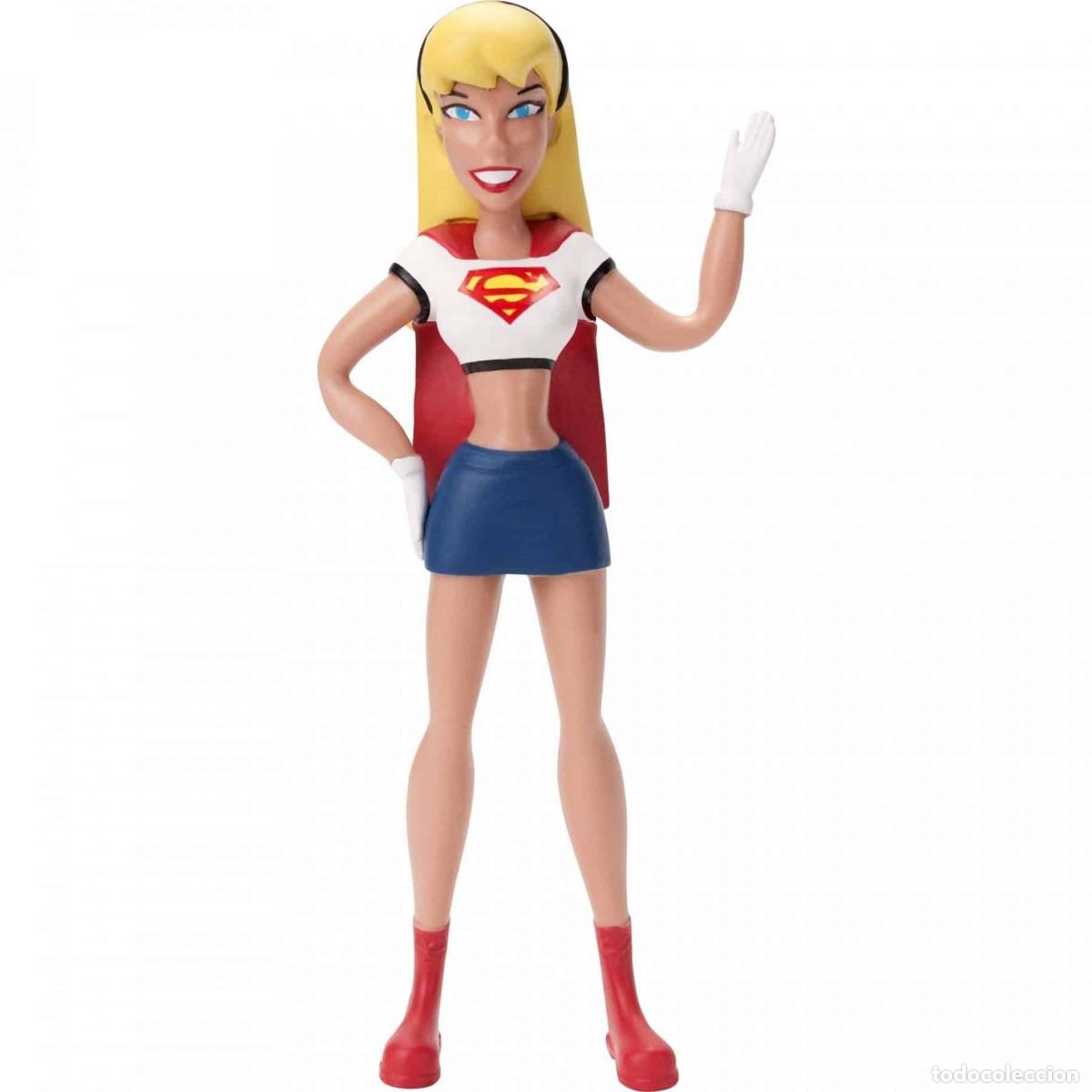 Rubber and PVC Figures: Figura Flexible Supergirl Superman the Animated Series DC