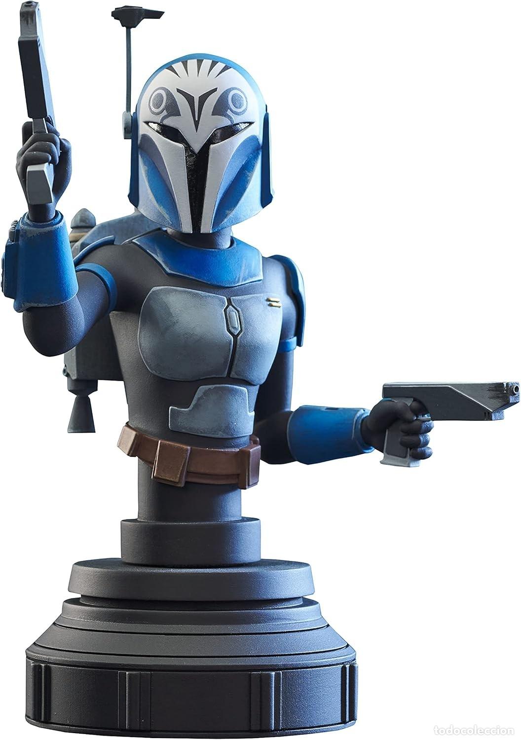 Figuras de goma y PVC: Busto Star Wars Bo-Katan Kryze the Clone Wars 15 cm