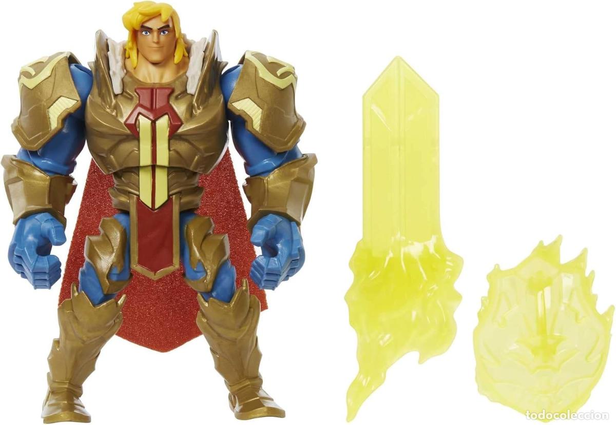 Figurines en Caoutchouc et PVC: Figura Masters of the Universe He-man Deluxe Power Attack 14 cm