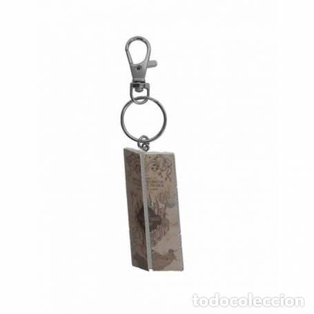 Gummi- und PVC-Figuren: Llavero Mapa del Merodeador Harry Potter 6 cm