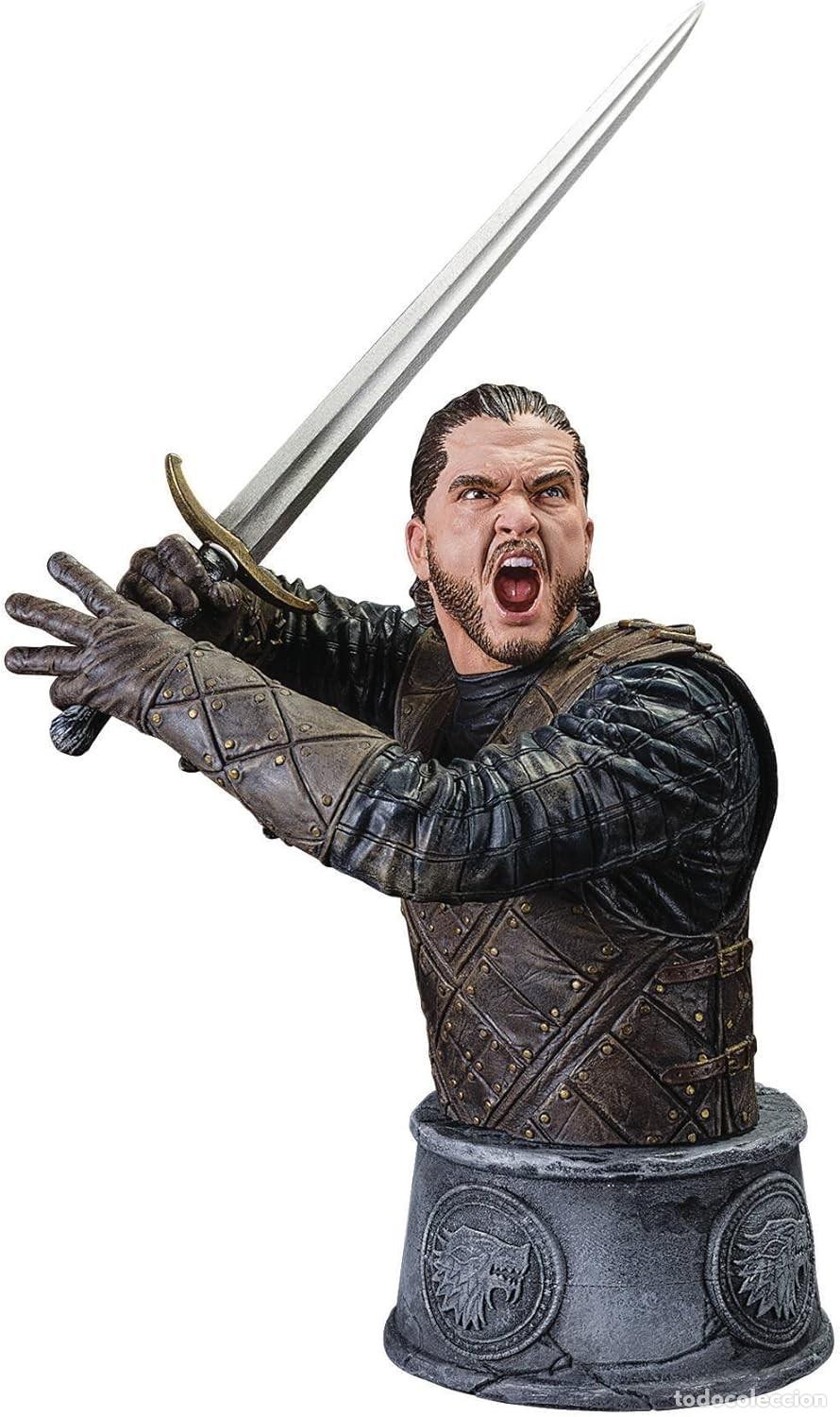 Figuras de goma y PVC: Busto Jon Nieve Juego de Tronos Battle of the Bastards 15 cm
