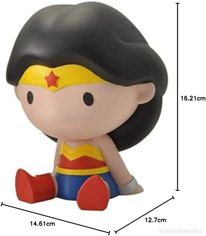 Figure di Gomma e PVC: Hucha Chibi PVC Wonder Woman Justice League 16 cm