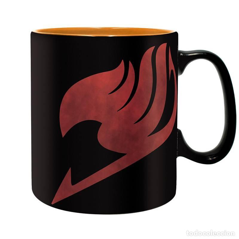 Figuras de Borracha e PVC: Taza Lucy, Natsu & Emblema - Fairy Tail