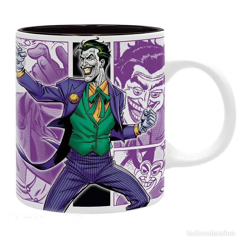 Figurines en Caoutchouc et PVC: Taza Morada The Joker - DC COMICS