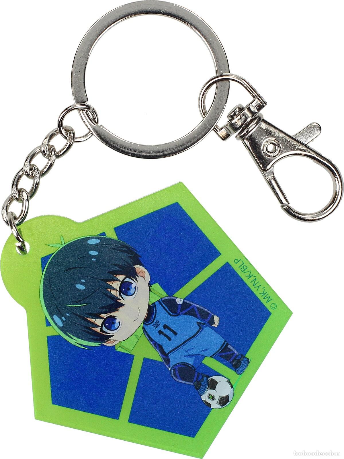 Figuras de Borracha e PVC: Llavero Acrilico - Blue Lock Yoichi Isagi Chibi (5 cm)