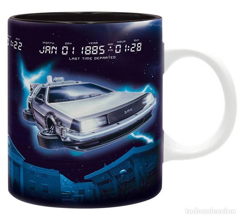 Figuras de goma y PVC: Taza Delorean - Regreso al futuro