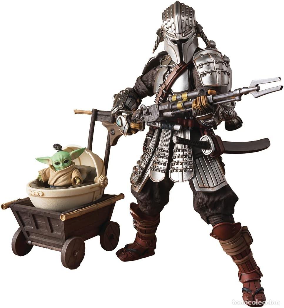 Rubber and PVC Figures: Figuras Ronin & Grogu The Mandalorian - Star wars