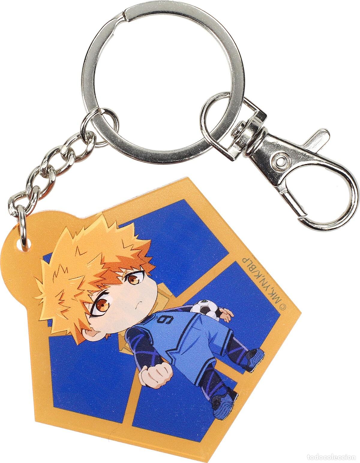 Rubber and PVC Figures: Llavero Acrilico - Blue Lock Rensuke Kunigami Chibi (5 cm)