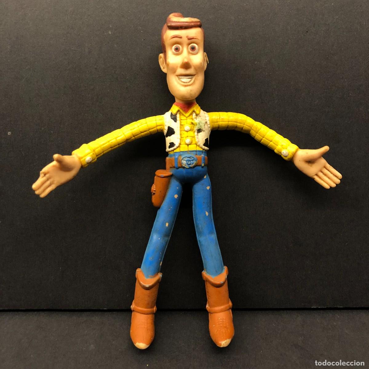 Figuras de goma y PVC: FIGURA DE GOMA - WOODY - TOY STORY - DISNEY PIXAR - 12,5 X 11,5 CM / 579