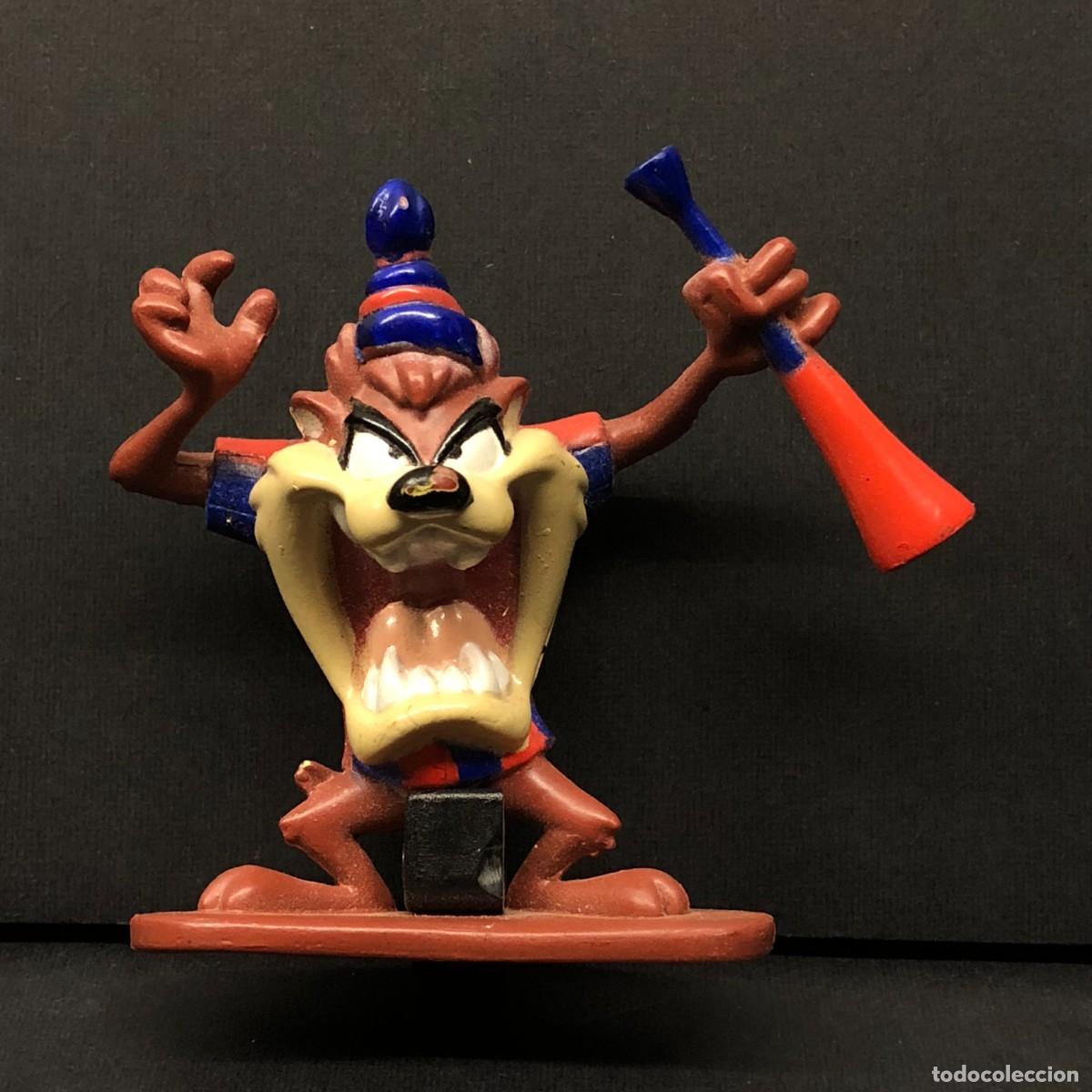 Figuras de goma y PVC: FIGURA DE PVC - DEMONIO DE TASMANIA - FC BARCELONA - WARNER BROS - STAR TOYS - 6,5 X 7 CM / 581
