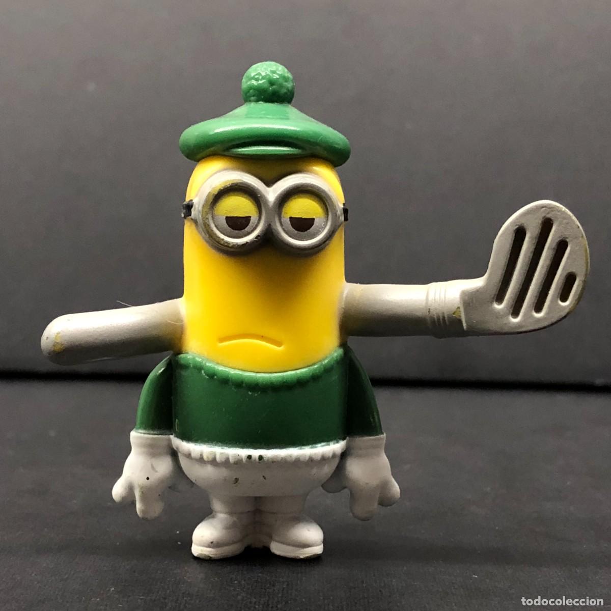 Figuras de goma y PVC: FIGURA DE PVC - MINION GOLFISTA - GRU MI VILLANO FAVORITO - MC DONALD'S - 2019 - 6,5 X 7 CM / 588