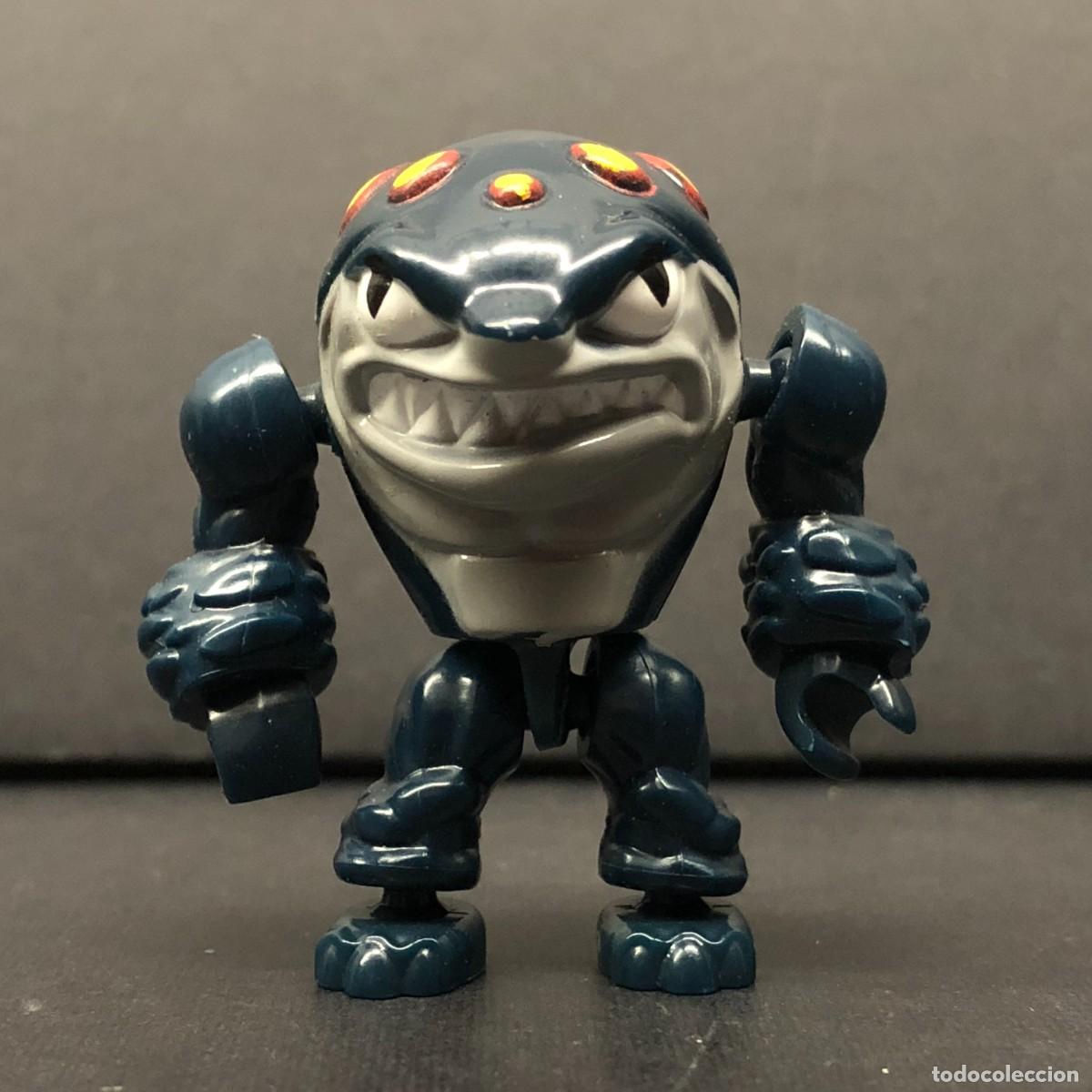 Figuras de goma y PVC: FIGURA DE PVC - TERRAFIN SHARK - MEGA BLOKS SKYLANDERS GIANTS - MINIFIGURA - 4 X 3,5 CM / 598