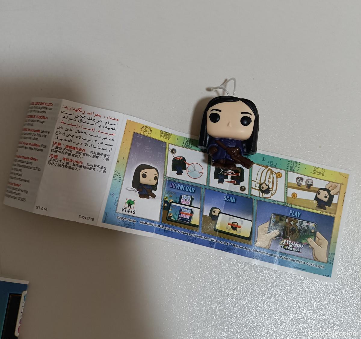 Figuras de goma Kinder: colgante funko harry potter poter 2024 colgante nuevo completo bpz papel figura figurita mu&ntilde;eco mini