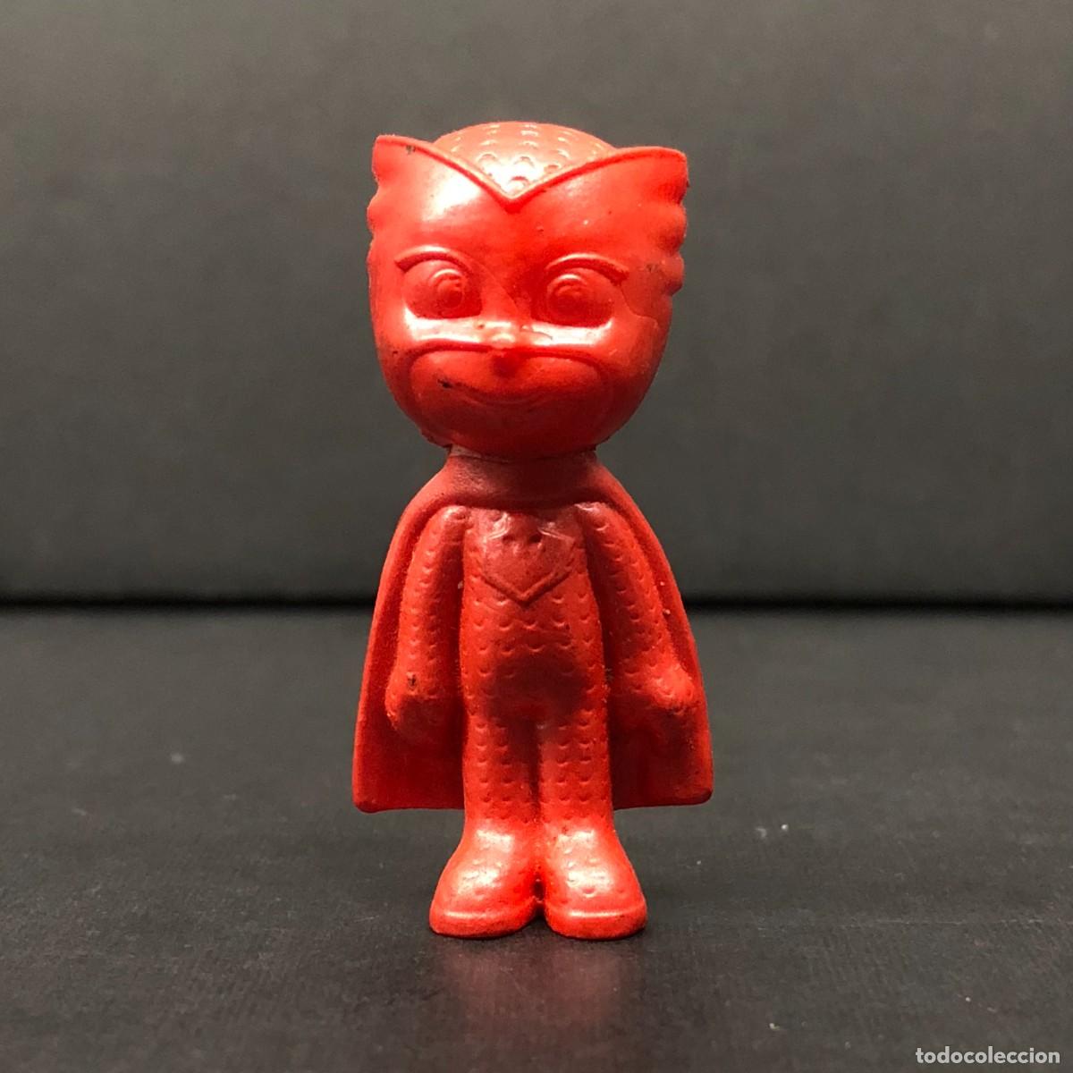 Figuras de goma y PVC: FIGURA DE PVC - BUHIT - OWLETTE - PJ MASKS - FROG BOX/EONE - 4,5 X 2 CM / 624