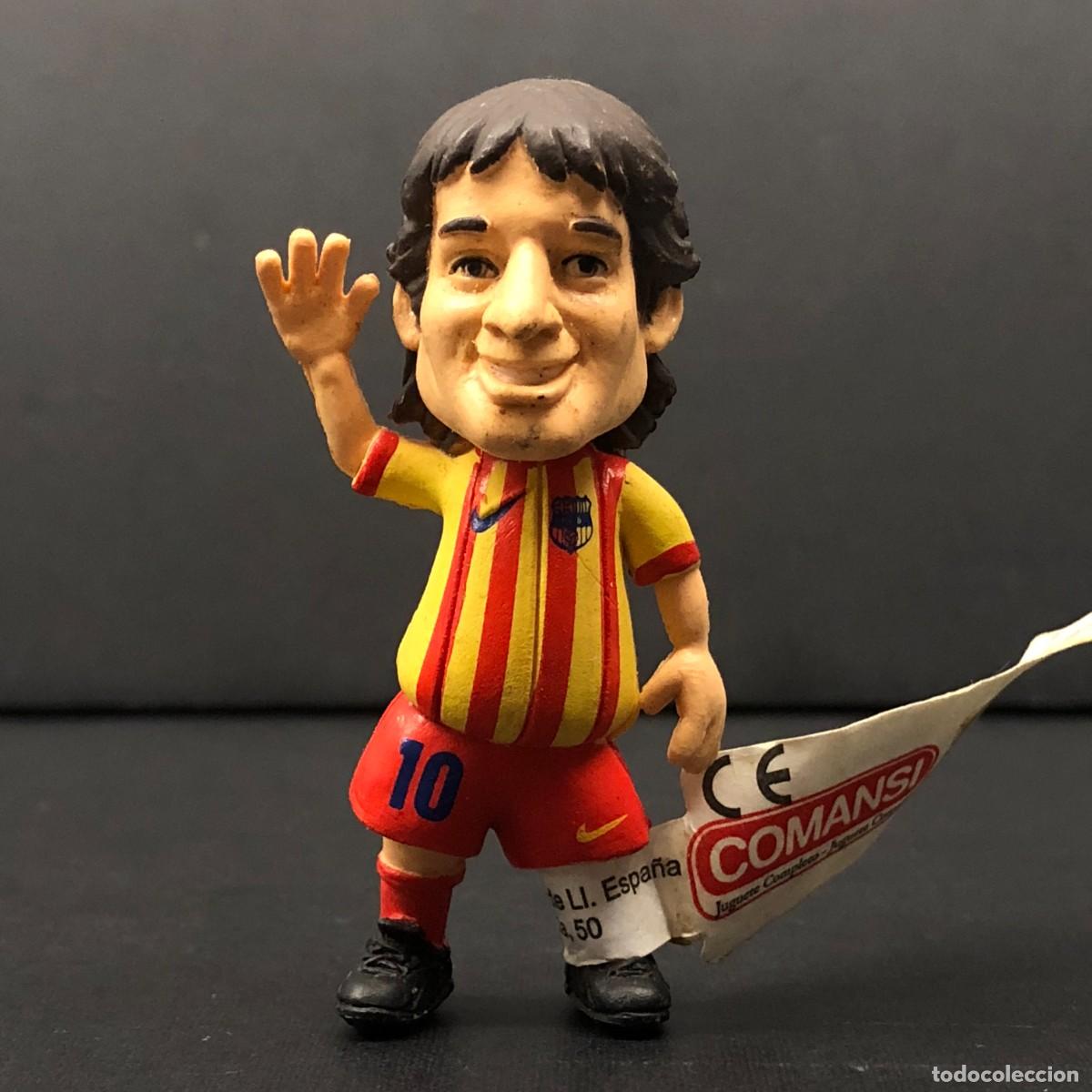 Figuras de goma y PVC: FIGURA DE PVC - LIONEL MESSI - BAR&Ccedil;A TOONS - COMANSI - REF. Y74125 - 7 X 3,5 CM / 31