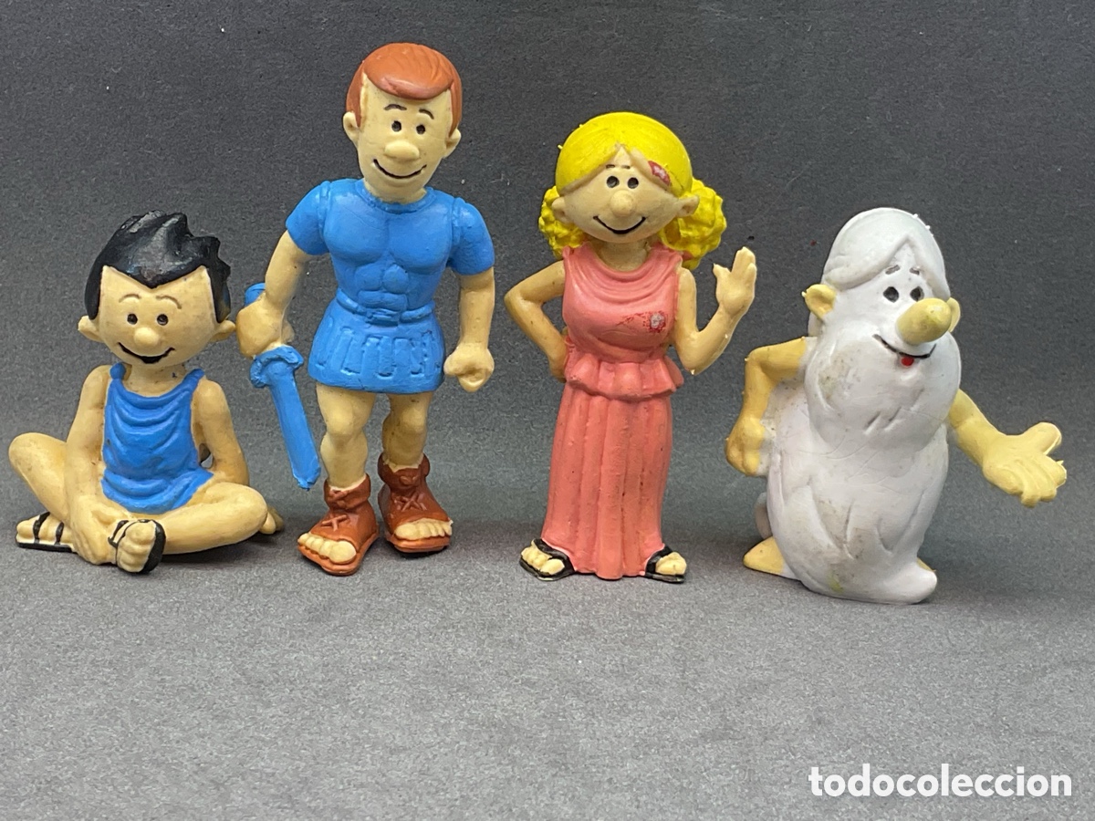 Figuras de goma y PVC: ANTIGUAS FIGURAS DE ERASE UNA VEZ EL HOMBRE. EDIGRAFIC.