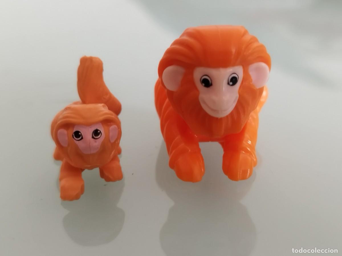 Figuras de goma Kinder: Kinder sorpresa. Monos Natoons.