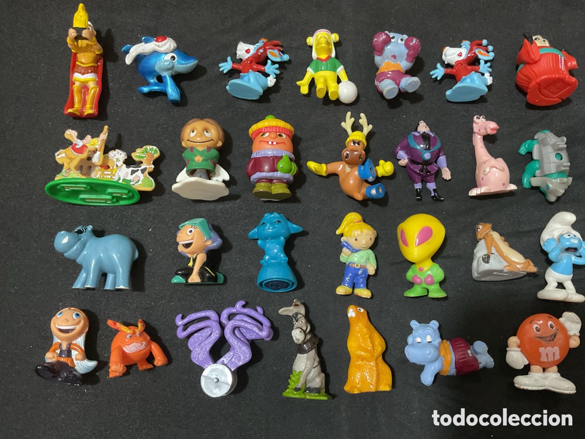 Figuras de goma Kinder: LOTE DE FIGURITAS KINDER Y/O SIMILARES.