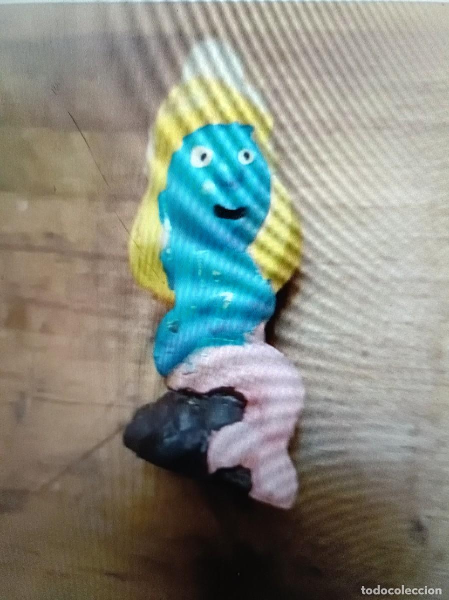 Figuras de goma y PVC: FIGURA PITUFO PITUFA SIRENA BOOTLEG SMURF SIN MARCA