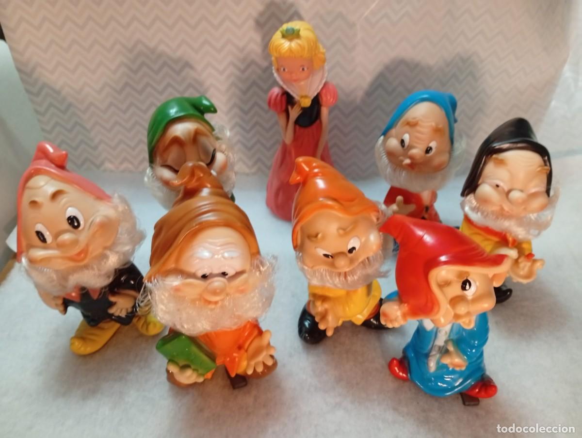 Figuras de goma y PVC: DISNEY - BLANCANIEVES Y LOS SIETE ENANITOS - FIGURAS DE CAUCHO A&Ntilde;OS CINCUENTA - FAMOSA - SNOW WHITE