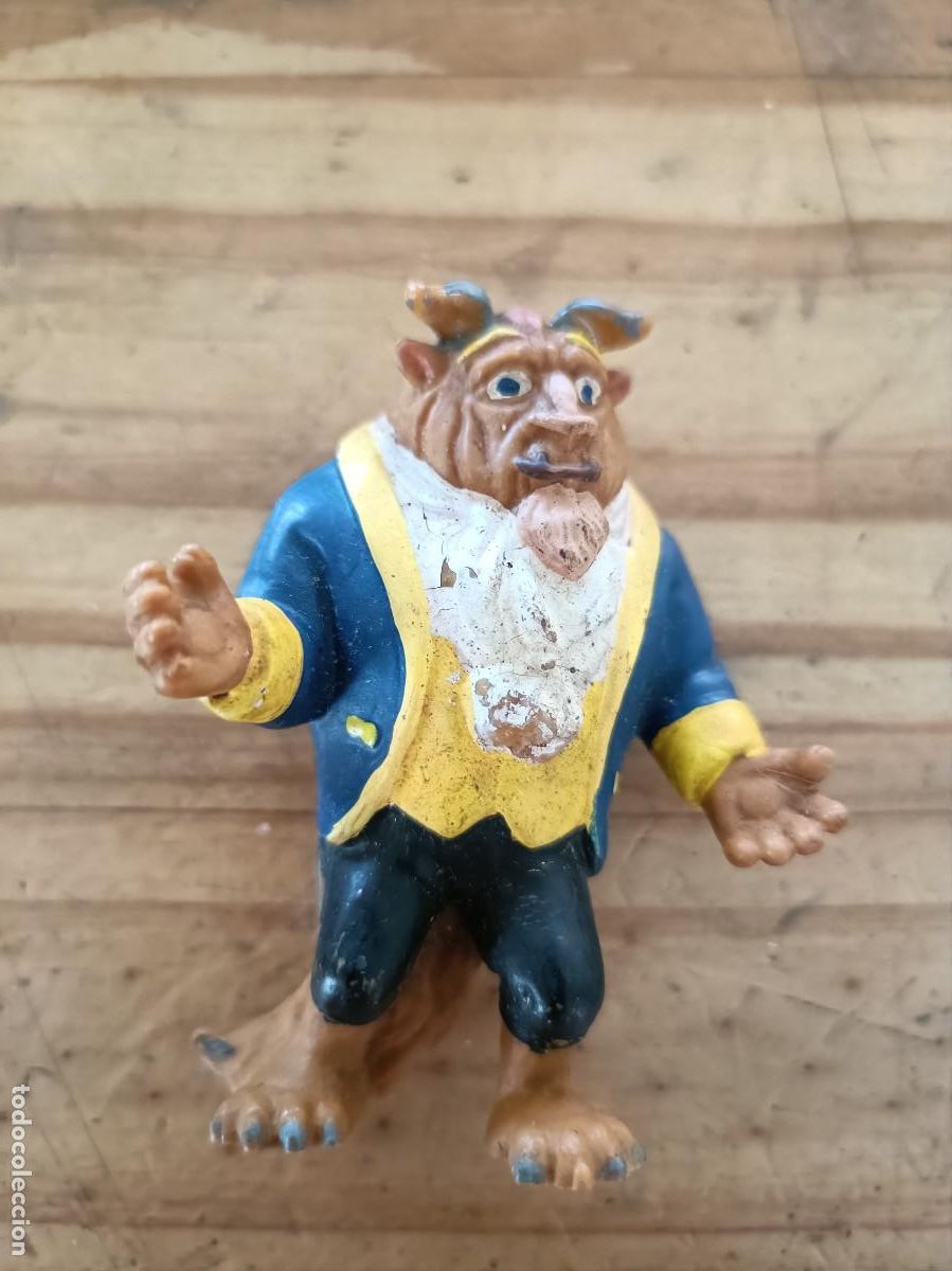 Rubber and PVC Figures: FIGURA PVC GOMA Bestia de Disney BULLY