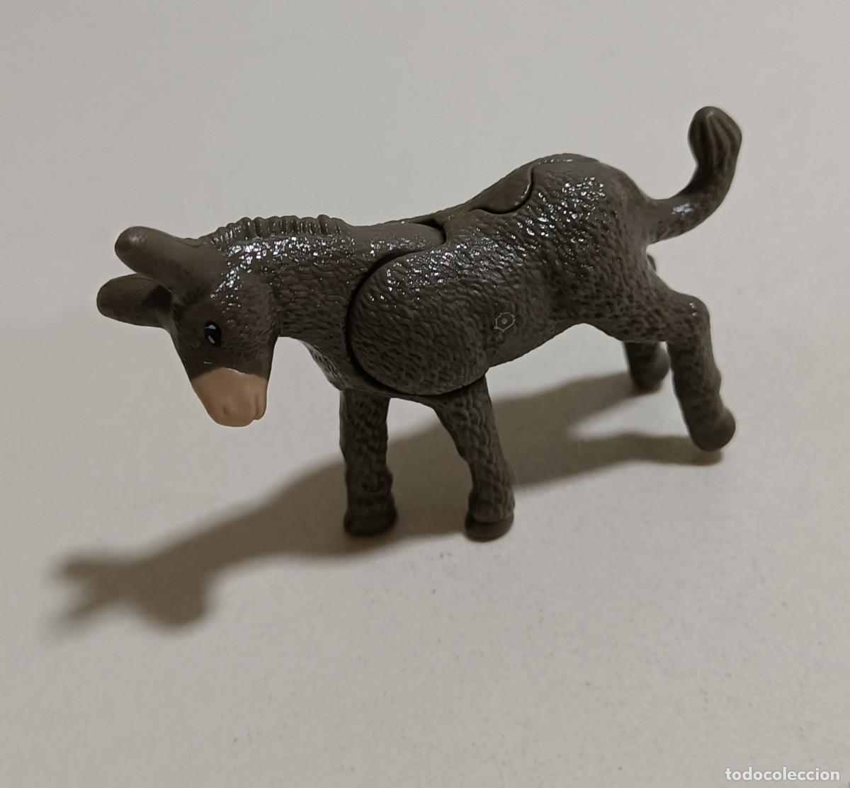 Figuras de goma Kinder: kinder natoons 2023 animal miniatura nuevo burro burrito belen diorama granja vt