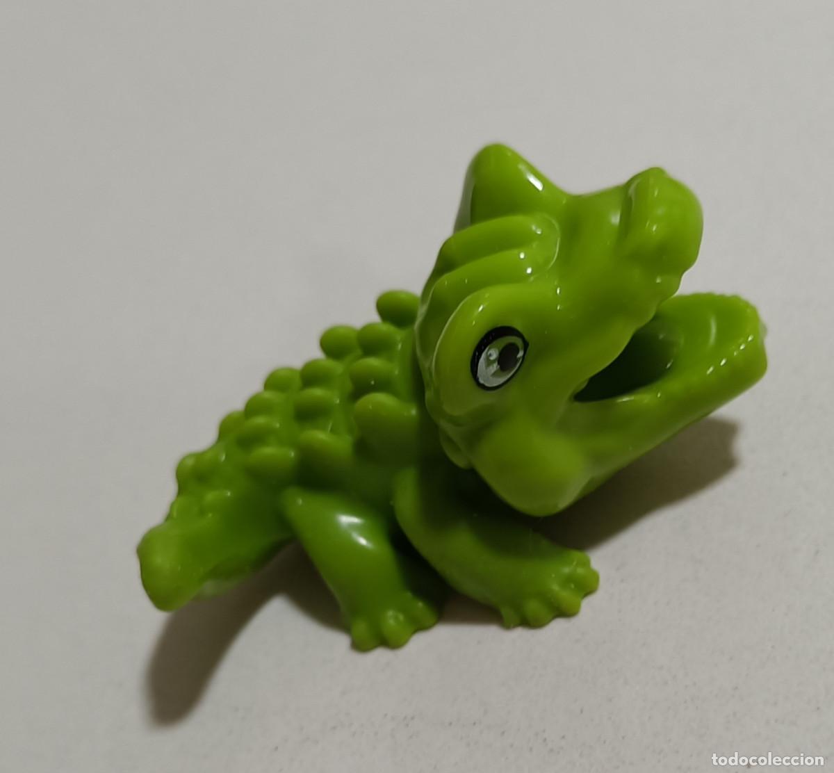 Figuras de goma Kinder: kinder natoons vv 2020 2021 bpz papel completo vv 192 cocodrilo caiman cabezon