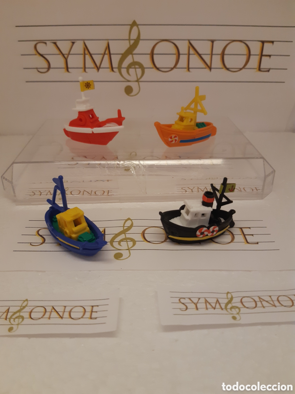 Figuras de Borracha e PVC: Serie completa barcos kinder sorpresa k96 n66 n68 n69 n67