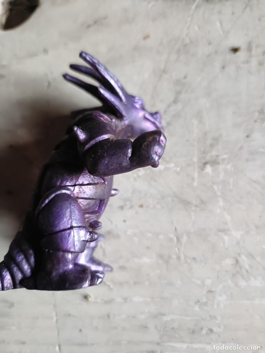 Figuras de goma y PVC: MU&Ntilde;ECO FIGURA PVC DINOSAURIO YOLANDA MORADO DINOSAUCER TRICERO