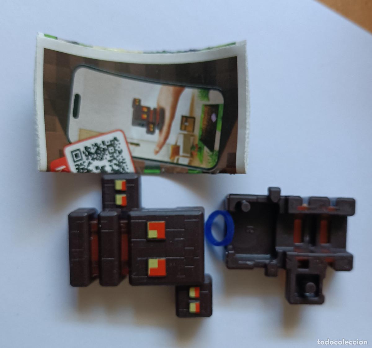 Figuras de goma Kinder: vc 323 kinder minecraft joy 2026 bpz papel completo nuevo magma cube cubo