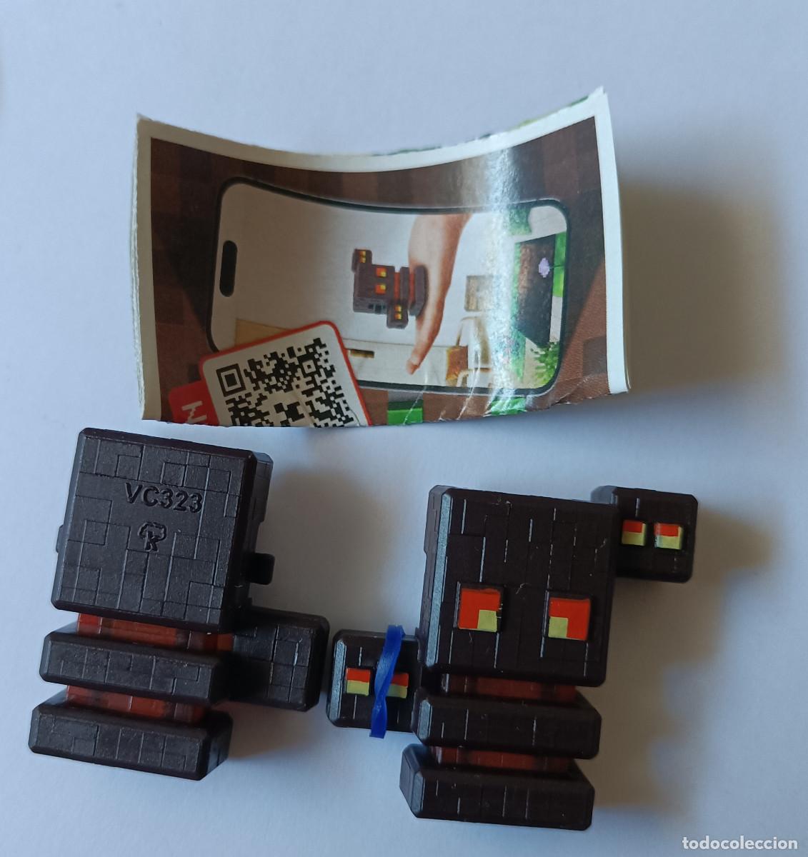 Figuras de goma Kinder: vc 323 kinder minecraft joy 2026 bpz papel completo nuevo magma cube cubo