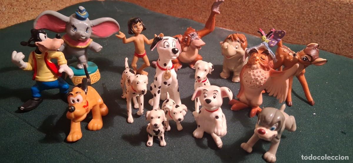 Figuras de goma y PVC: Cl&aacute;sicos Disney y El Libro de la Selva / Animales (15 figuras)