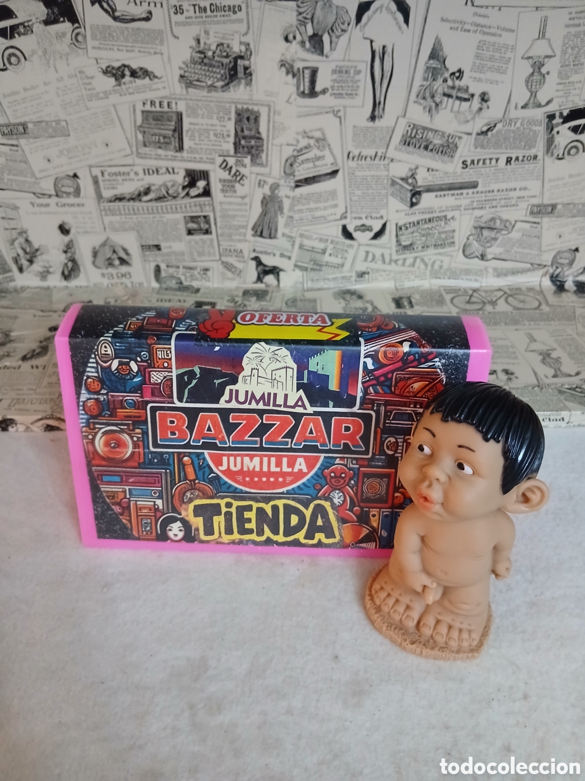 Figuras de goma y PVC: Mu&ntilde;eco marca joemy spain